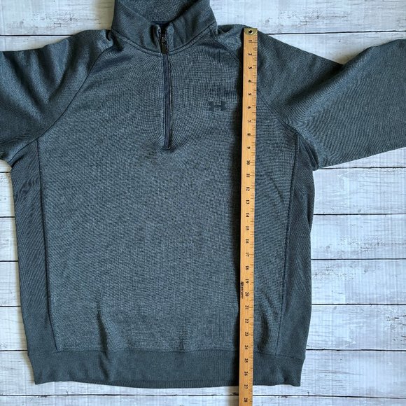 UNDER ARMOUR Men's Storm Cold Gear Fleece 1/4 Zip Pullover Sweatshirt Sweater - Picture 13 of 14
